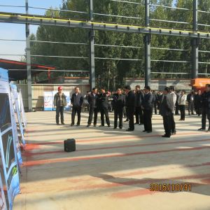 ��̩�и����I(l��ng)�����ҹ�˾ҕ��ָ������ leaders of Xintai City came to inspect and gu ...